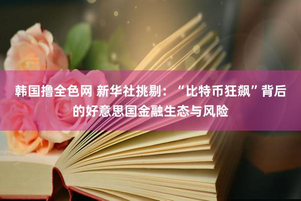 韩国撸全色网 新华社挑剔：“比特币狂飙”背后的好意思国金融生态与风险