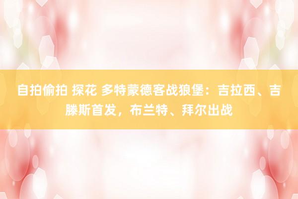 自拍偷拍 探花 多特蒙德客战狼堡：吉拉西、吉滕斯首发，布兰特、拜尔出战