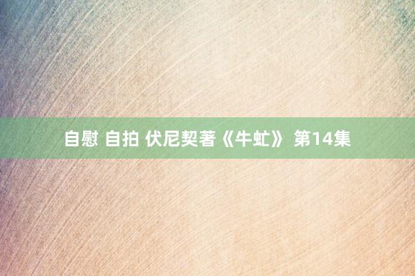 自慰 自拍 伏尼契著《牛虻》 第14集